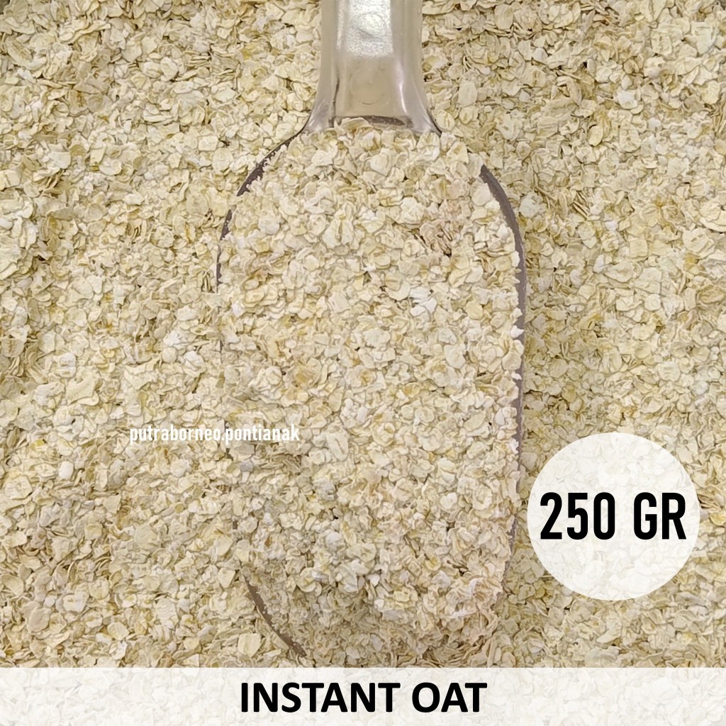 

Instan Oat 250gr / Oatmeal Sereal Gandum / Quaker Oat / Oat Diet Ampuh / Sereal Diet Pengganti Makan
