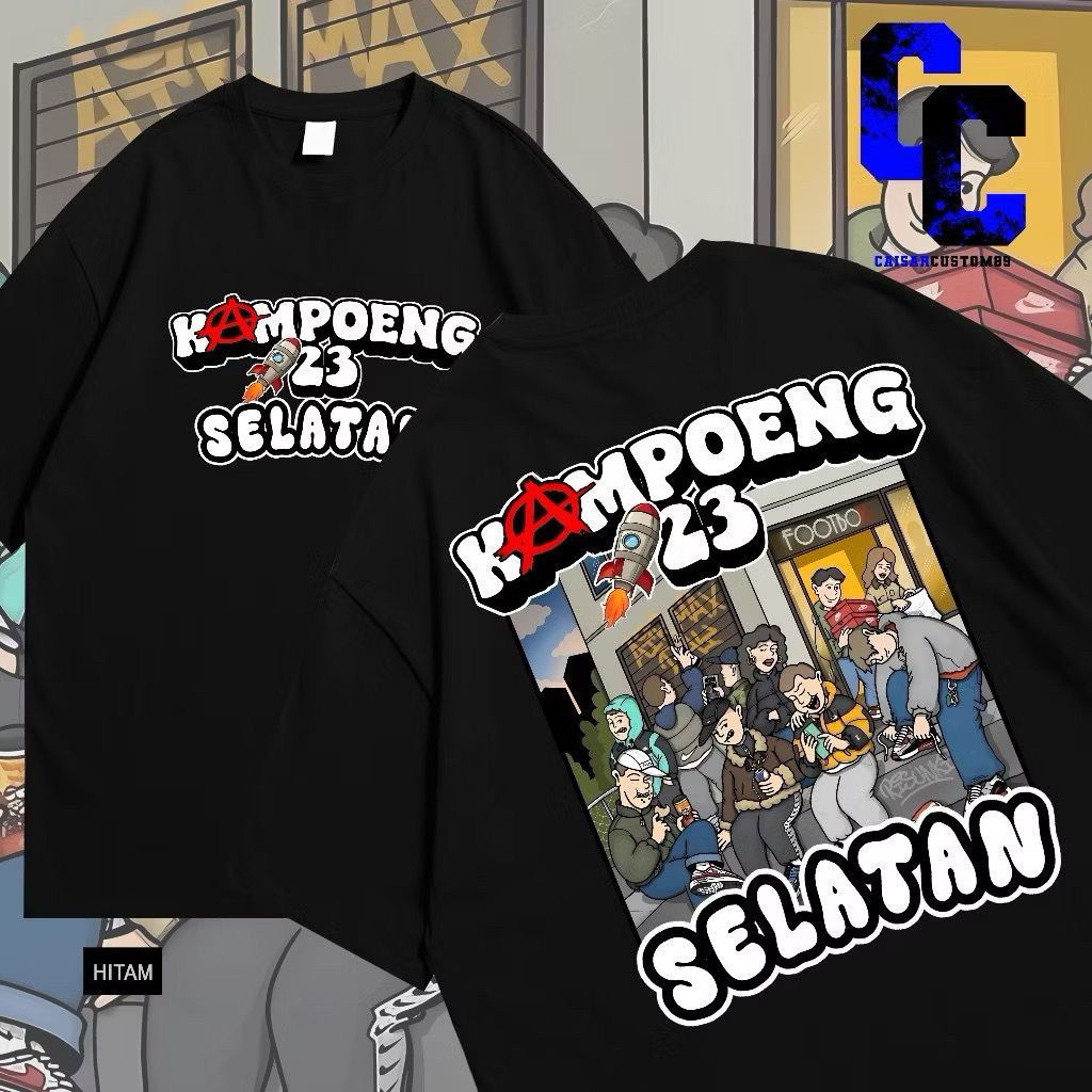 KAOS-TSHIRT GANGSTER KAMPOENG SELATAN