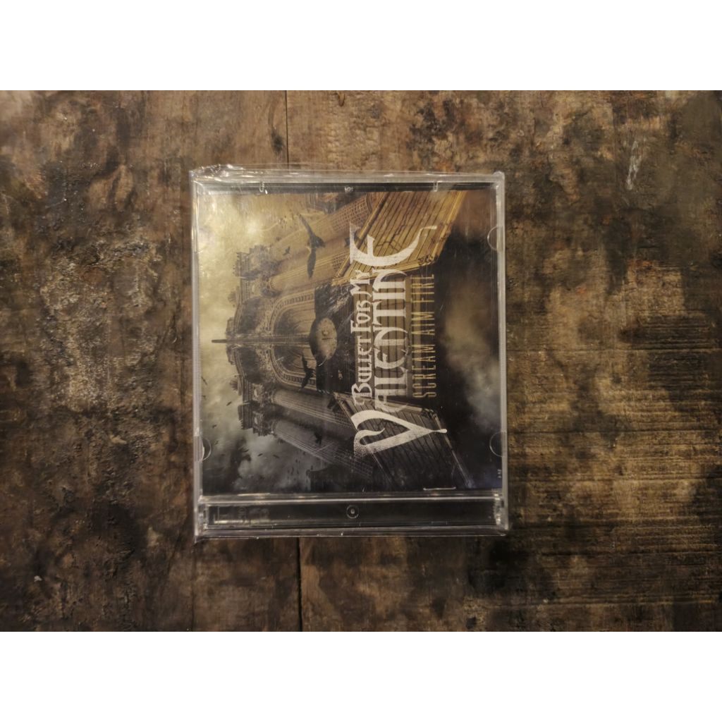 Kaset CD Original Istimewa & Masih Baru Bullet For my Valentine Scream Aim Fire