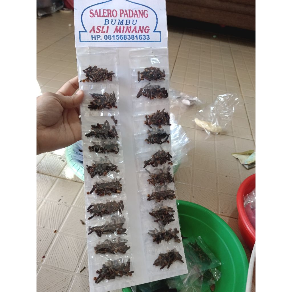 

bumburempah cngkeh satu renceng isi 20 pc
