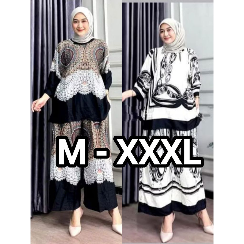 SETELAN WANITA BAHAN RAYON SUPER DINGIN 