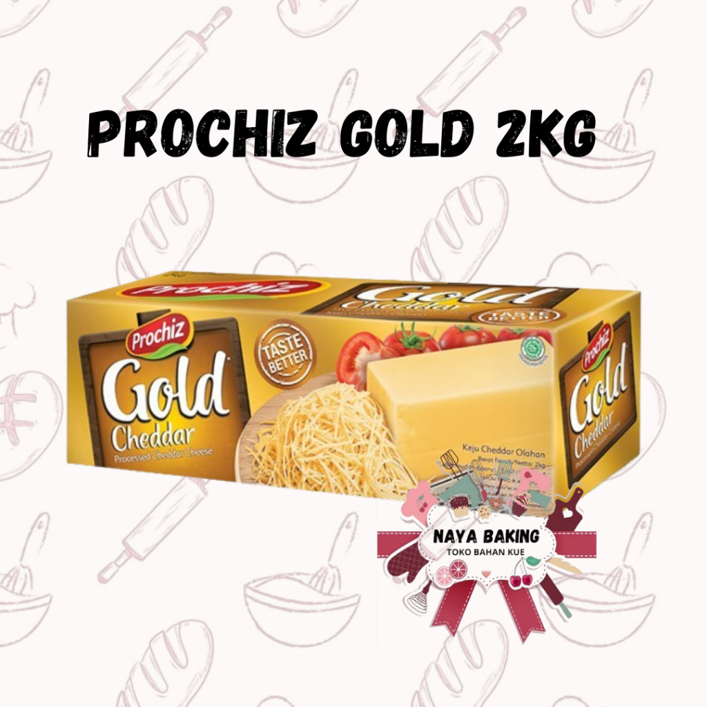 

KEJU PROCHIZ GOLD 2 KG/ KEJU PROCHIZ/ CHEDDAR GOLD KEMASAN 2KG