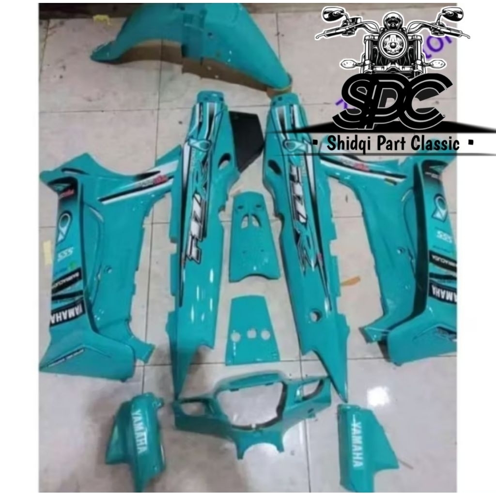 Paket Body Full Set Yamaha Fiz R FizR F1zR Vega R Lama old Warna Petronas Termurah Terlaris Replika 