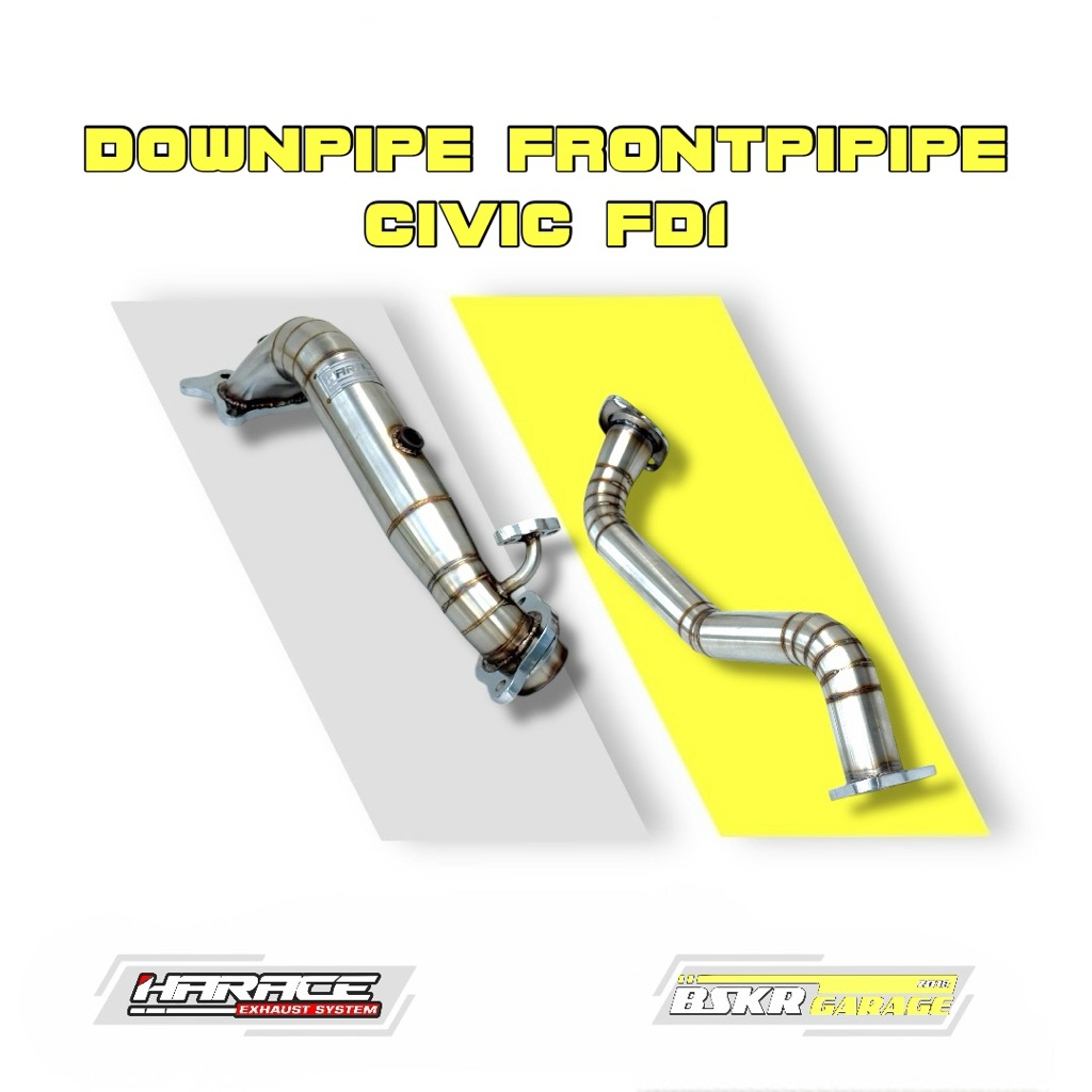 Downpipe Frontpipe CIVIC FD1 Harace Exhaust
