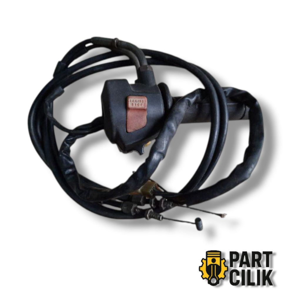 holder kanan tiger revo holder kanan tiger lama set kabel gas dan slongsong original copotan/ holder