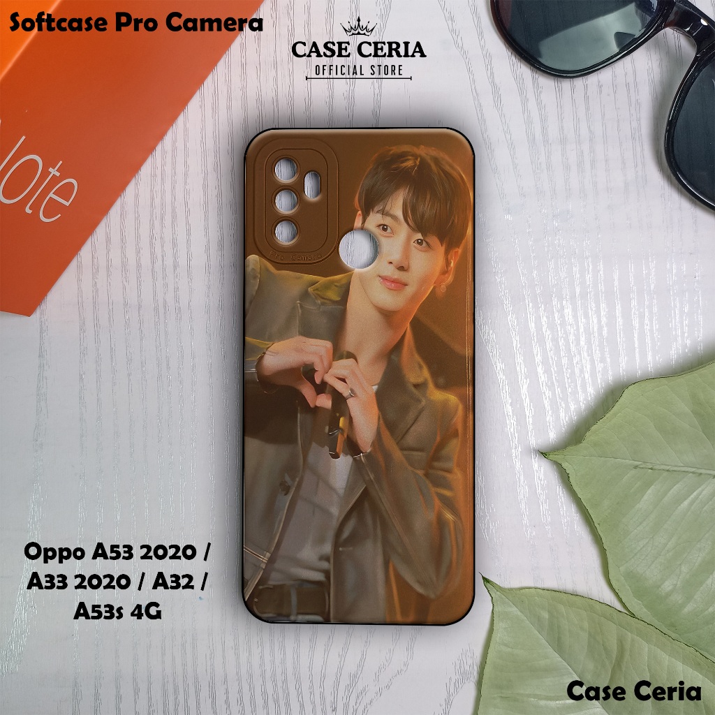Case For Oppo A53 2020 / A33 2020 / A32 / A53s – Casing HP Motif JungKok BTS – Softcase Pro Camera