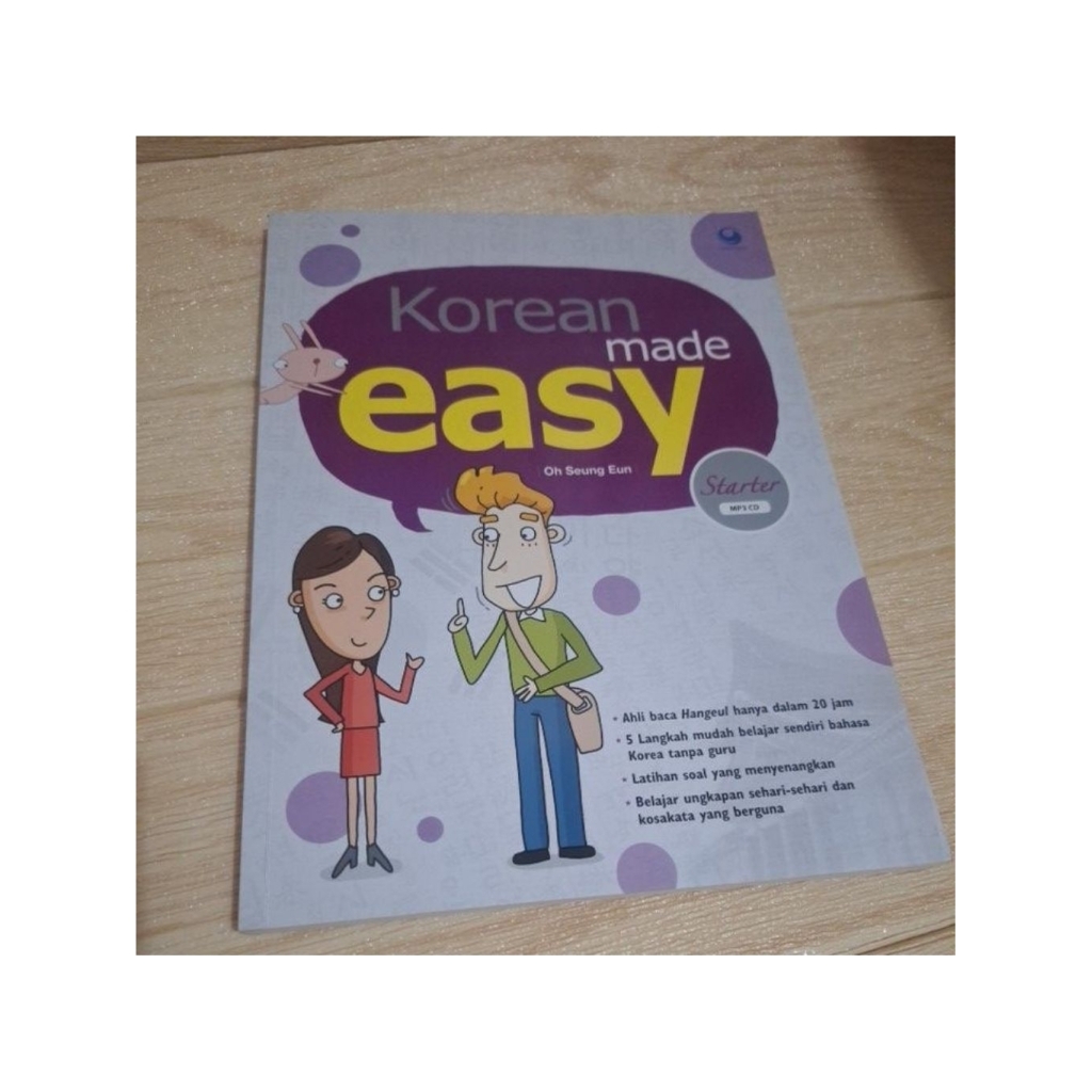 Buku Bahasa Korea Korean Made Easy Starter