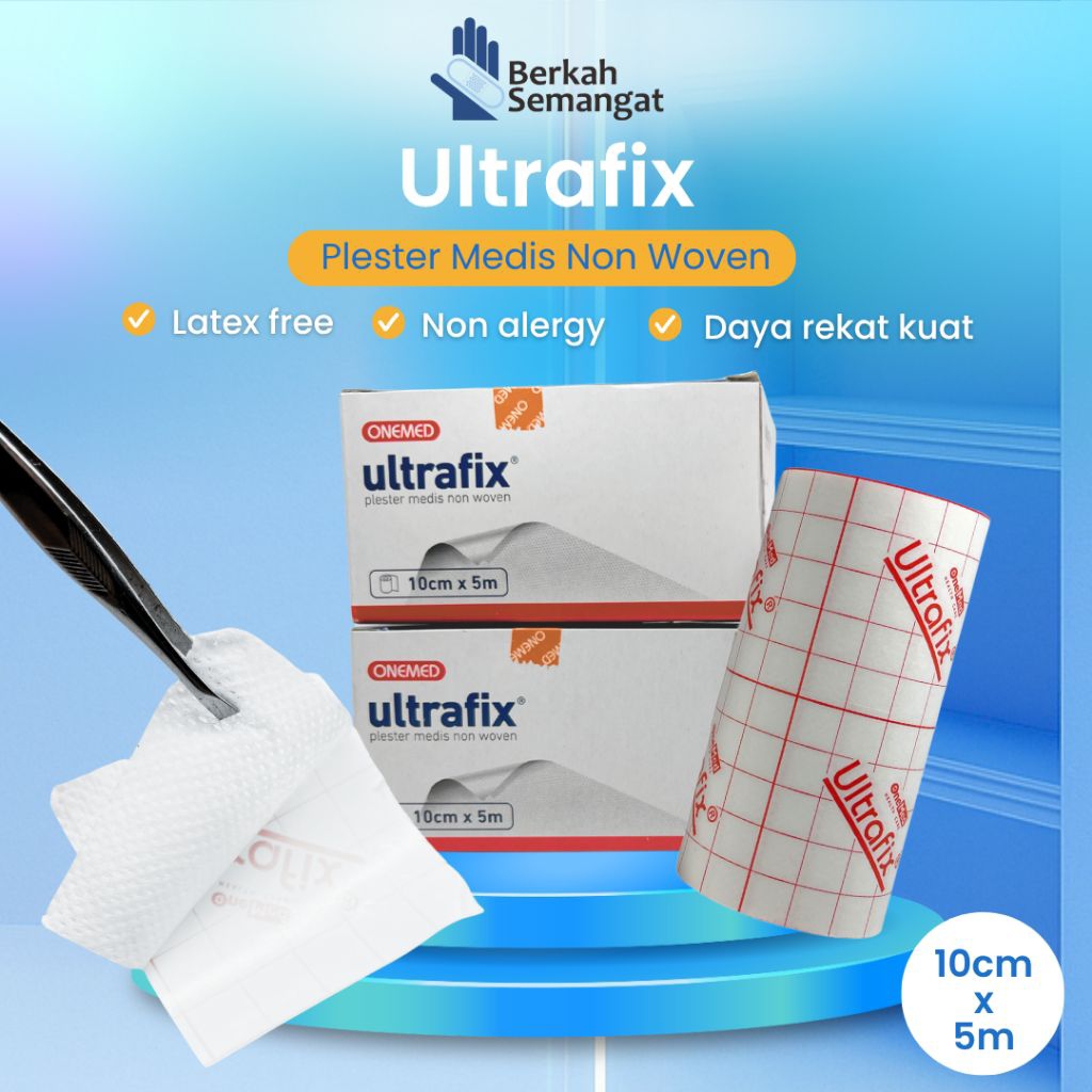 Ultrafix / Ultrafix 10 x 5 / Plester Medis Non Woven / Plester / Onemed Plester / Ultrafix 10x5