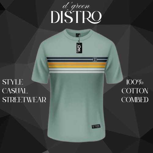 Distro original " GREEN LIST RAINBOW MID "100%/D'GREEN.LTD./dingin halus/30s