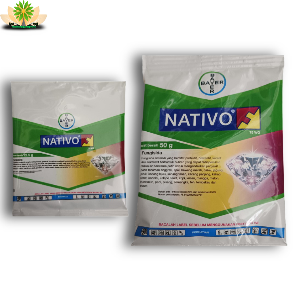 fungisida Nativo 12,5gr 50gr ZPT Obat Pembasmi Penyakit Jamur Bakteri Tanaman NATIVO 75 WG