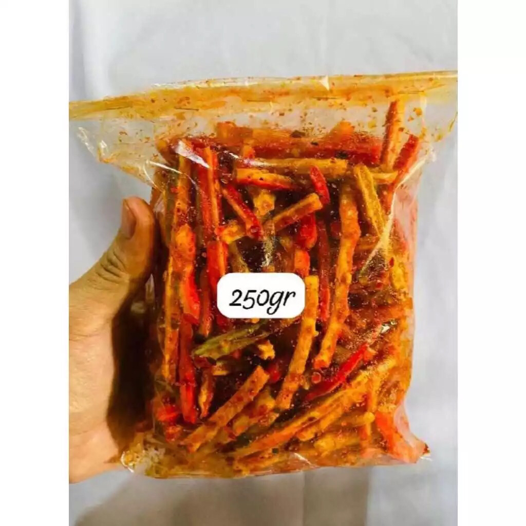 

KERUPUK BETON 250gr Pedas daun jeruk /KERUPUK PELANGI