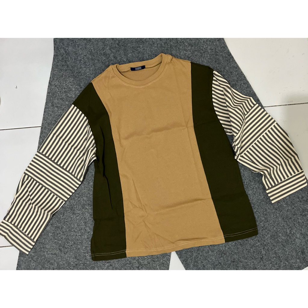 kaos lengan panjang import bangkok