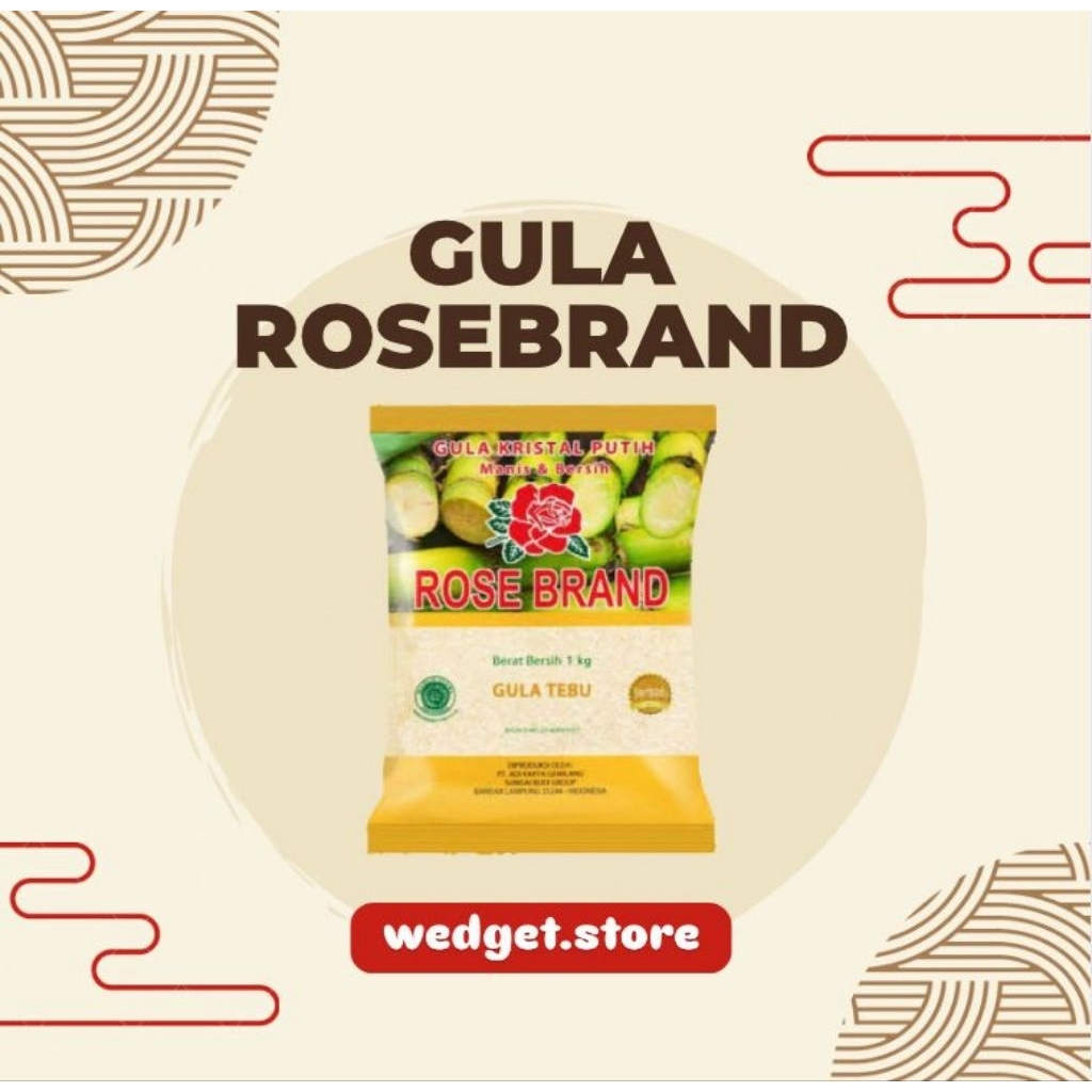 

gula kemasan gula kristal rosebrand kuning 1kg