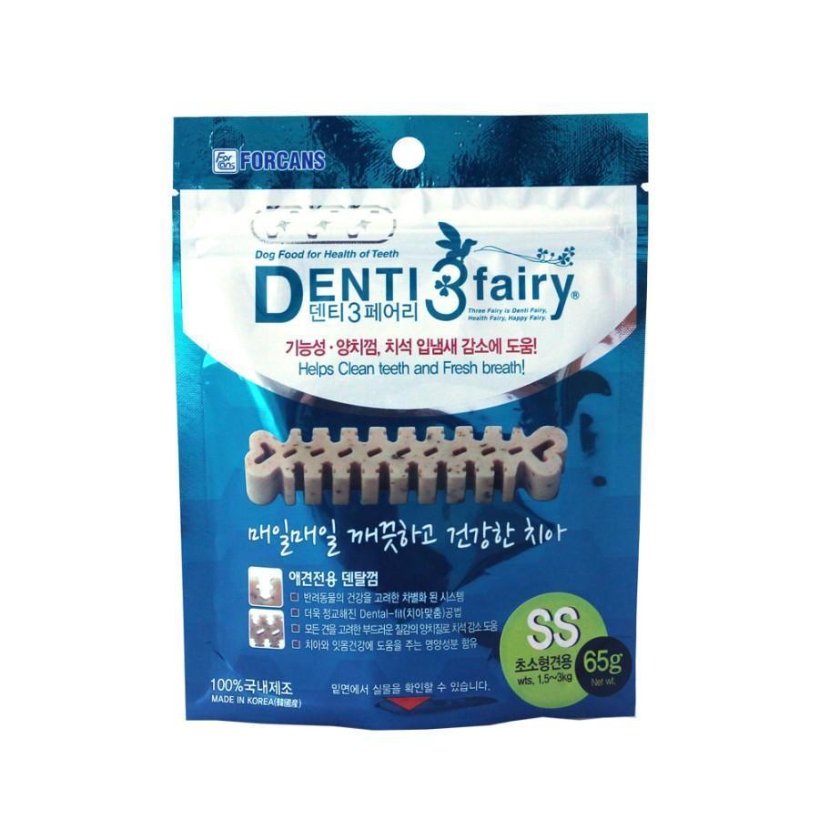 Forcans Denti 3 Fairy | Dog Snack Korea | Dental Snack Anjing