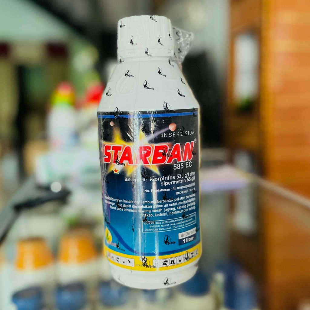 STARBAN 1liter Insektisida Bawang Merah (JAMINAN ORI)