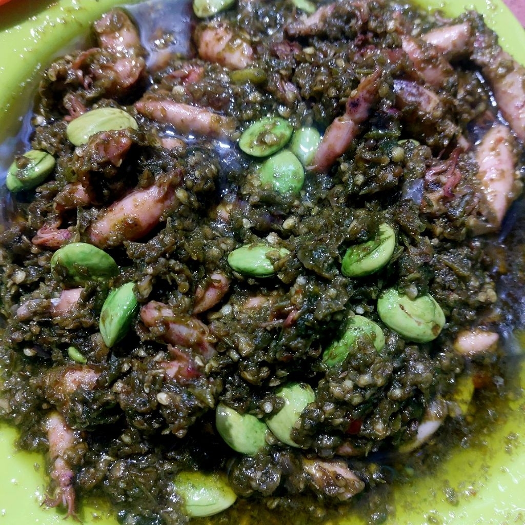 

sambel cumi pete cabe ijo p