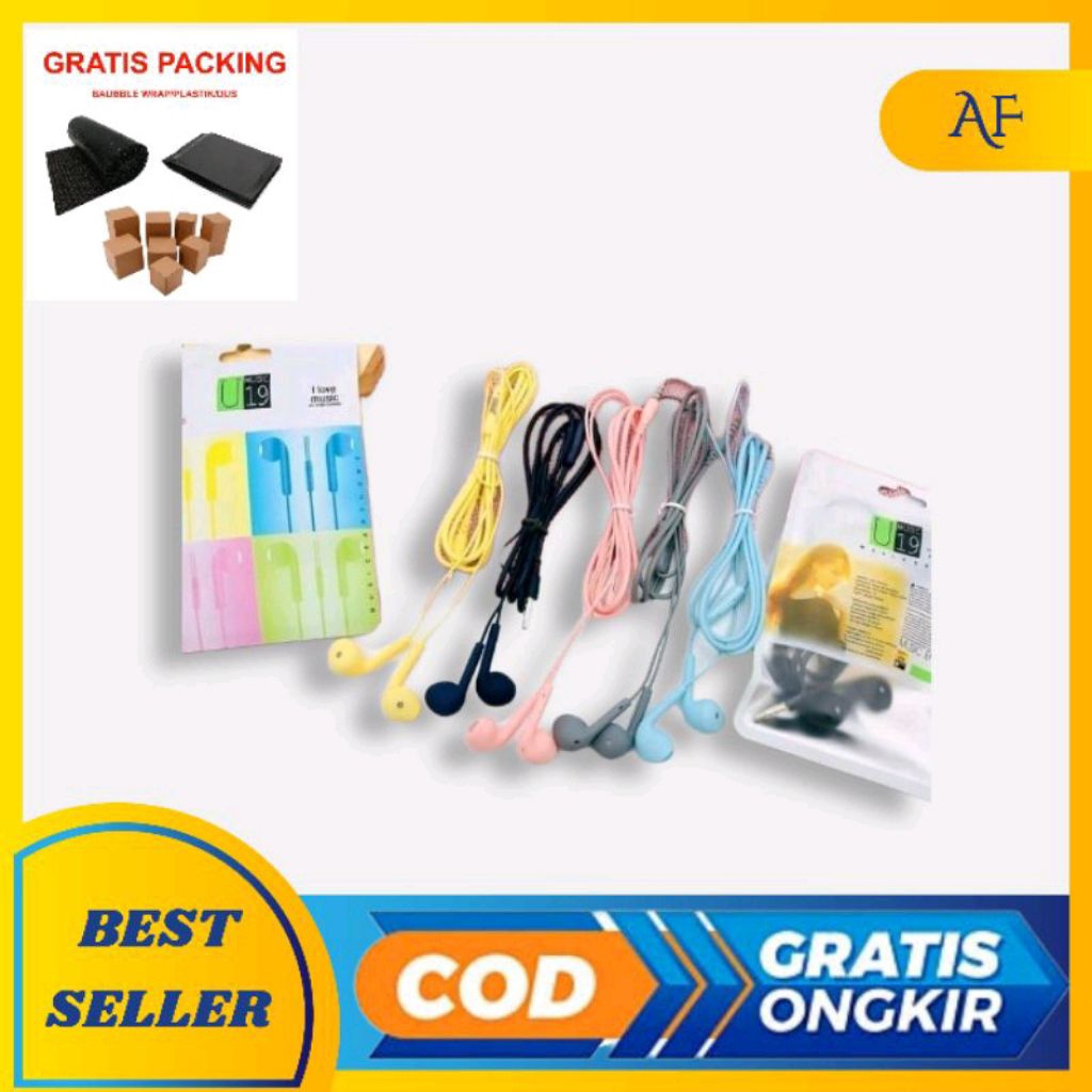 ✅U19 MACARON headset earphone U19 macaron handsfree headphone henset