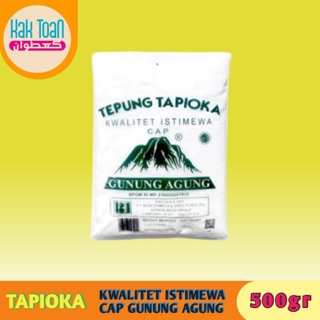 

Tepung Tapioka Gunung Agung Hijau
