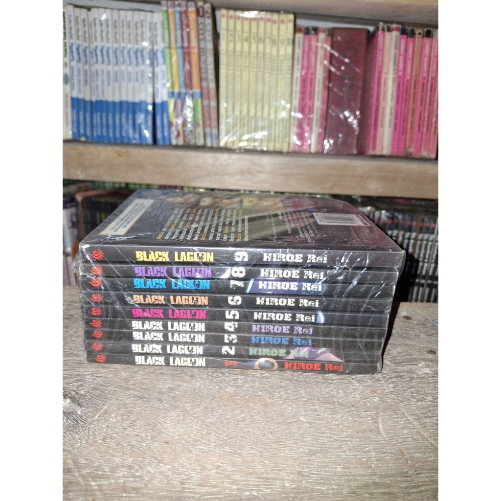 komik black lagoon 1-9 tamat