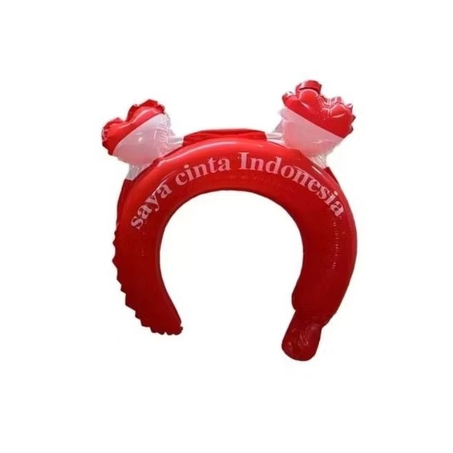 Balon Foil Bando Merah Putih / Balon Bando Indonesia / Balon Bando Agustusan / Balon Foil Bando Mura