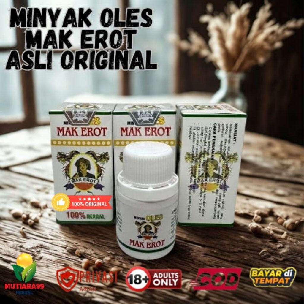 Minyak Oles Mak Erot (ASLI ORIGINAL)