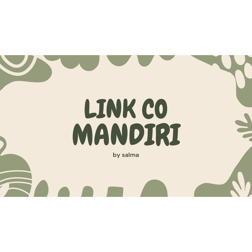 

link co mandiri berat up to 5kg