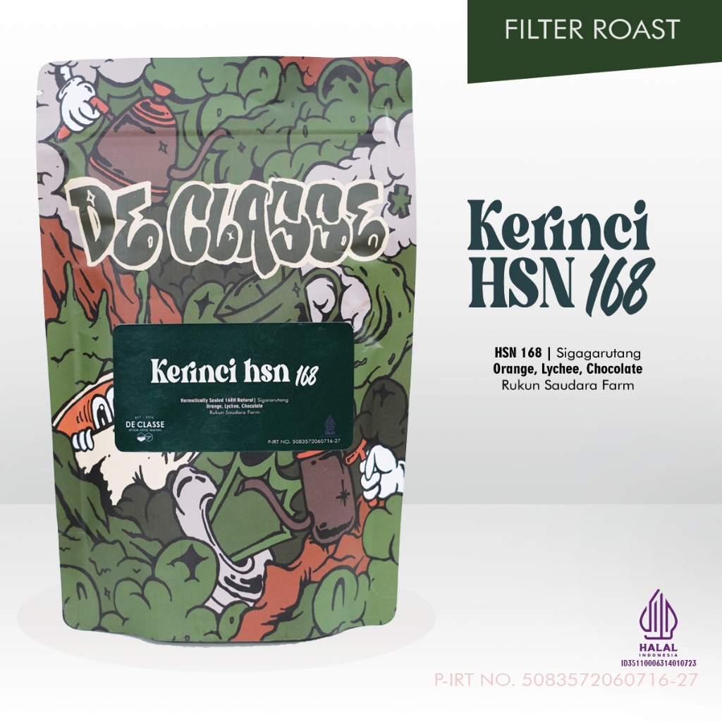 

KOPI ARABIKA KERINCI RUKUN SAUDARA HERMETICALLY SEALED NATURAL 168 H