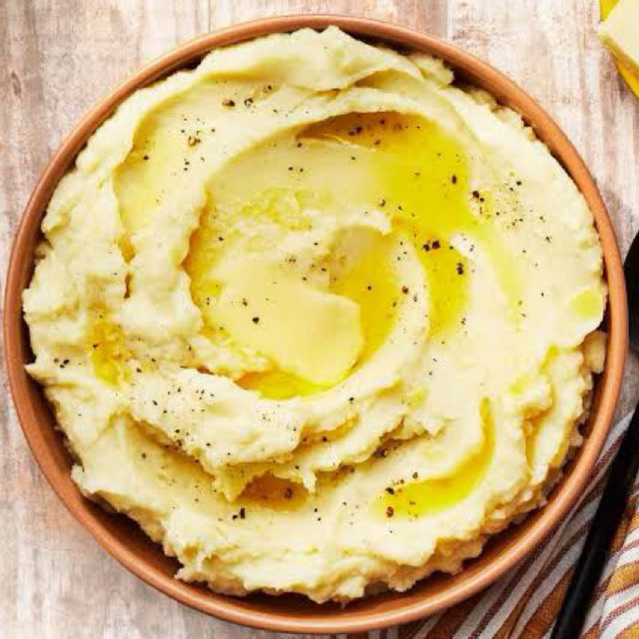 

Apron Kitchen Mashed Potato Kentang Tumbuk Halal 250gr