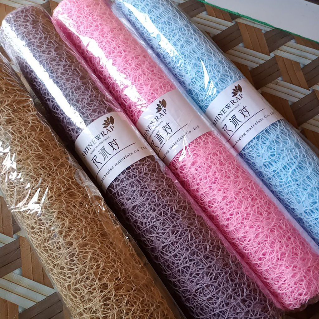 

kertas jaring buket ecer/50x50/jaring laba laba/jaring buket laba laba//murah/kertas buket terbaru