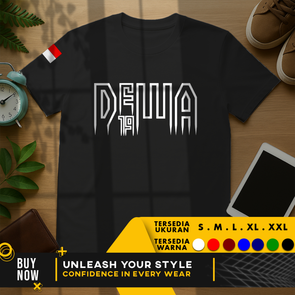 Kaos Anak Baju Baladewa Indonesia Raya Official Dewa 19 | Cotton Combed 30s