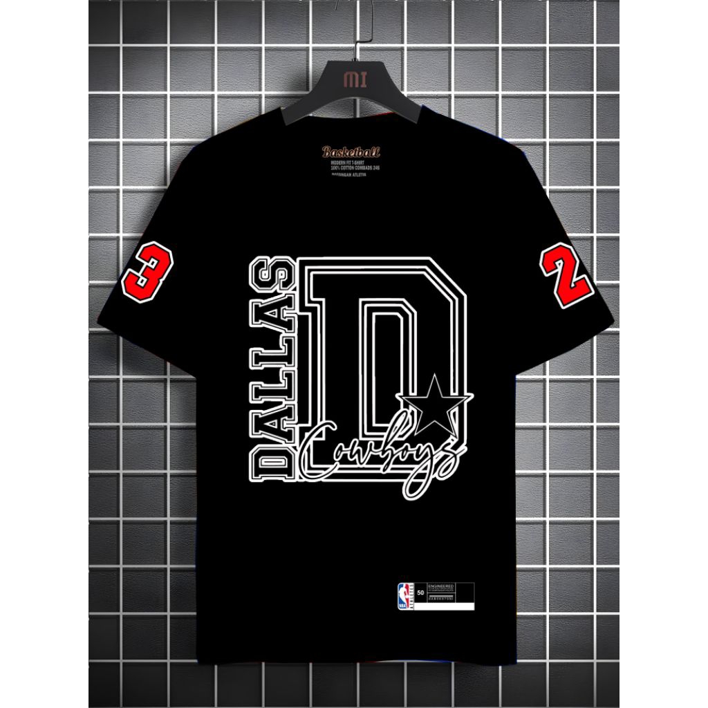 T-shirt kaos baju atasan pria dan wanita basketball champion BRANDED Original premium Dewasa Lengan 