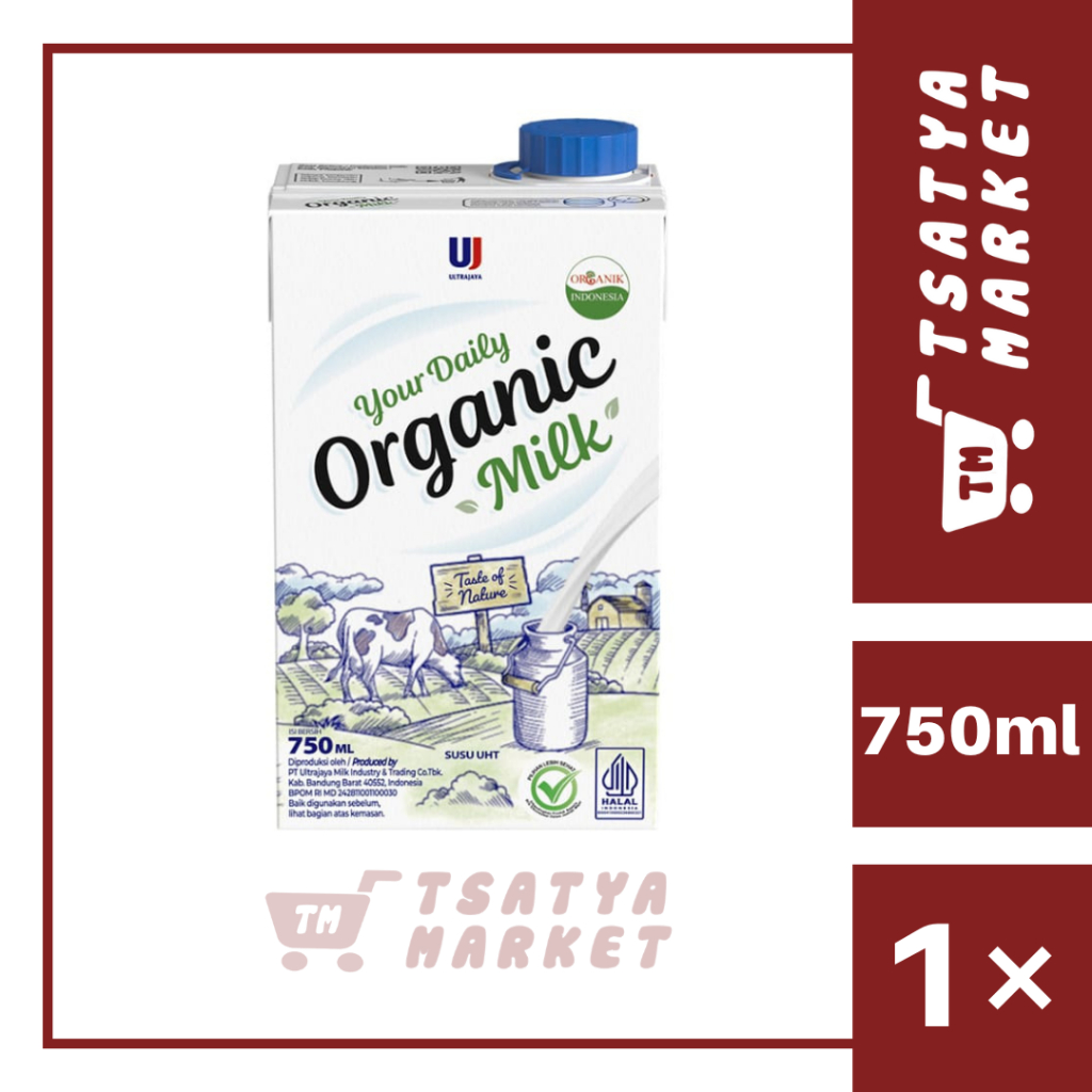 

ULTRA MILK SUSU UHT ORGANIC MILK 750ML
