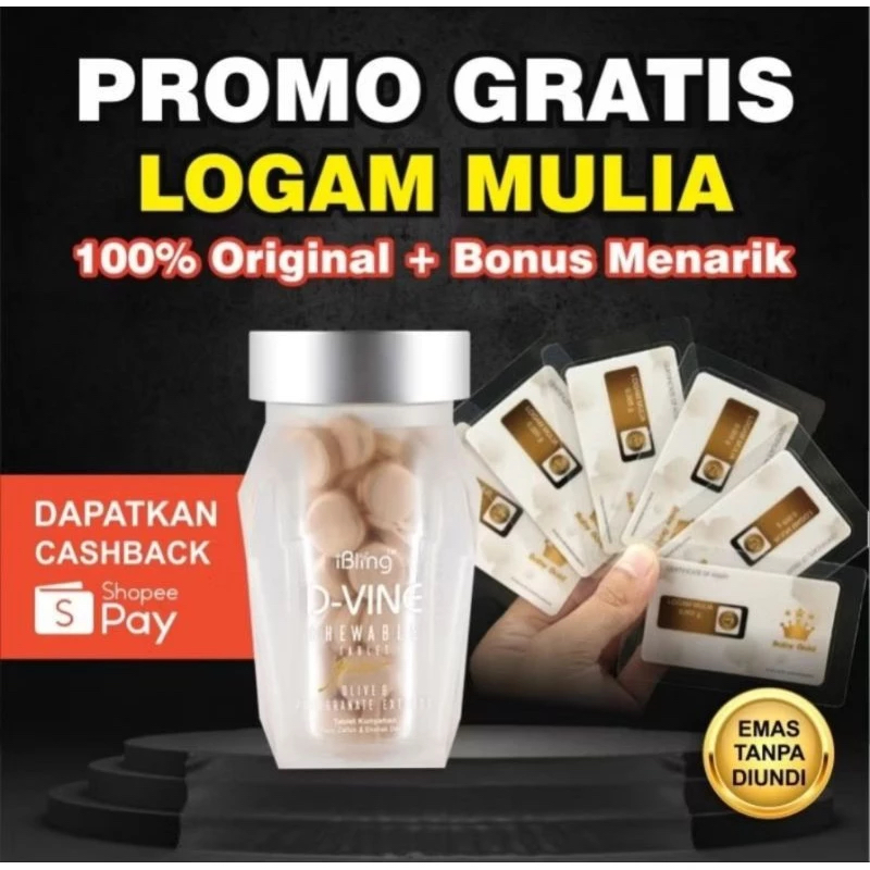 DVINE Kolagen Kemasan baru 100% Original
