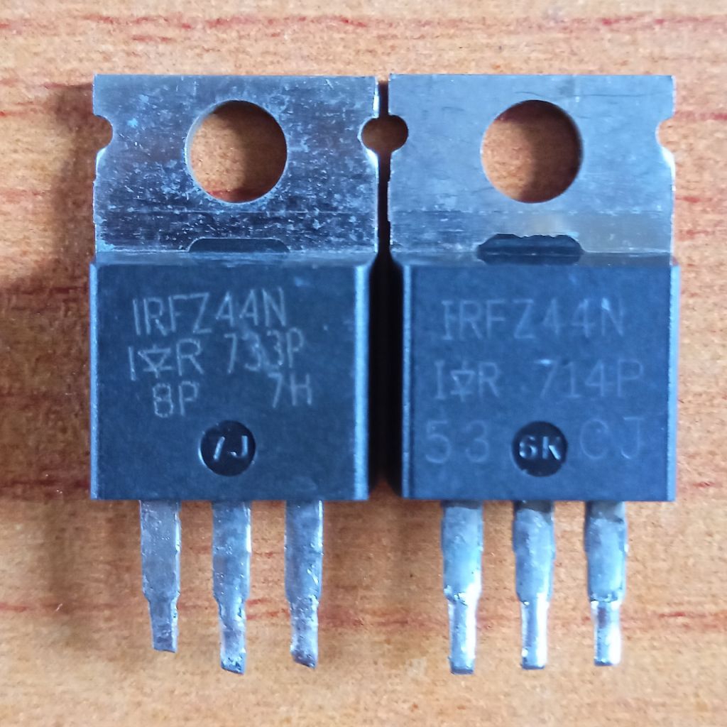 IRFZ44N ( 49A 55V ) Cabutan Original Sudah Lulus Tes Normal Harga 1 Pcs
