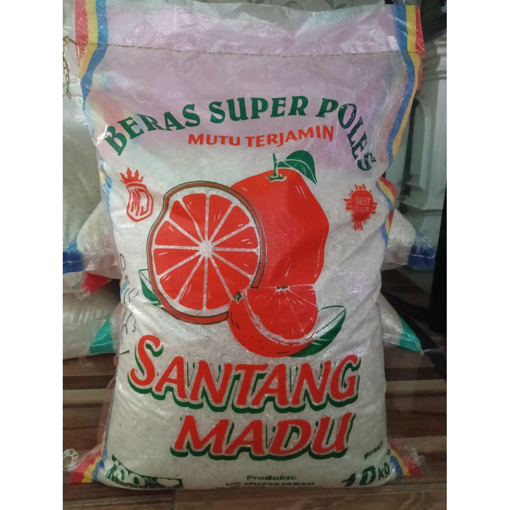 

BERAS KEMASAN JERUK SANTANG/BERAS SUPER POLES