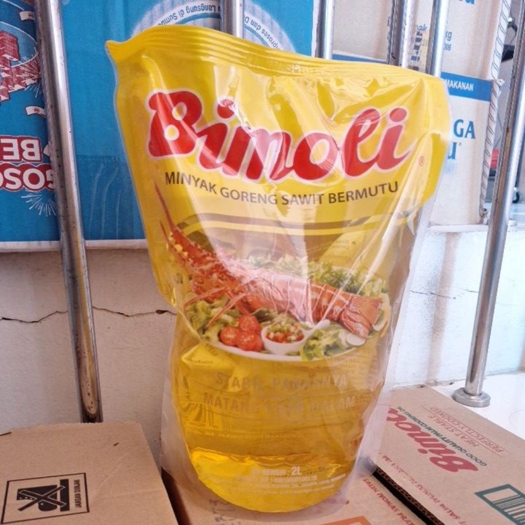 

Minyak goreng Bimoli 2 liter