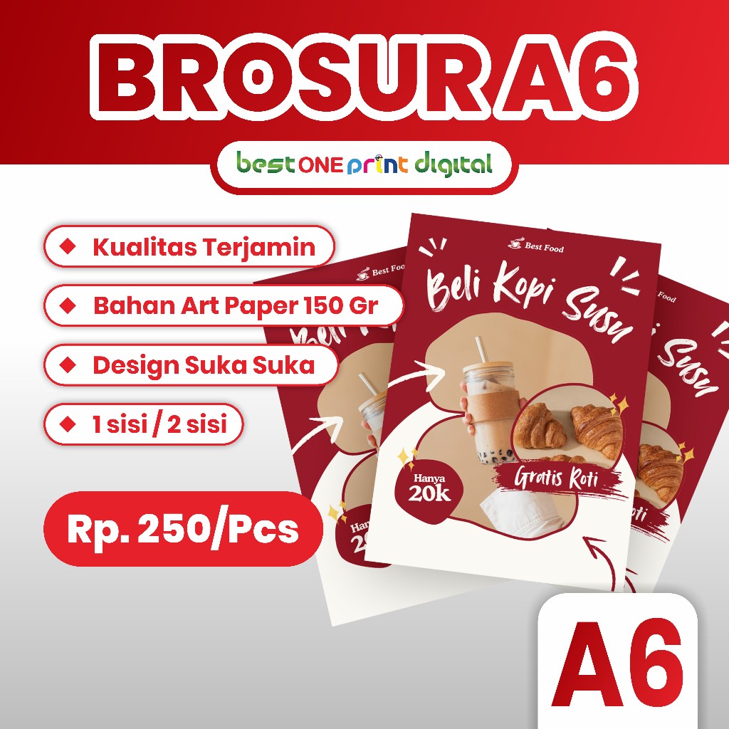 

Cetak Brosur A6 Harga Murah | Hasil Tajam | Kertas Tebal