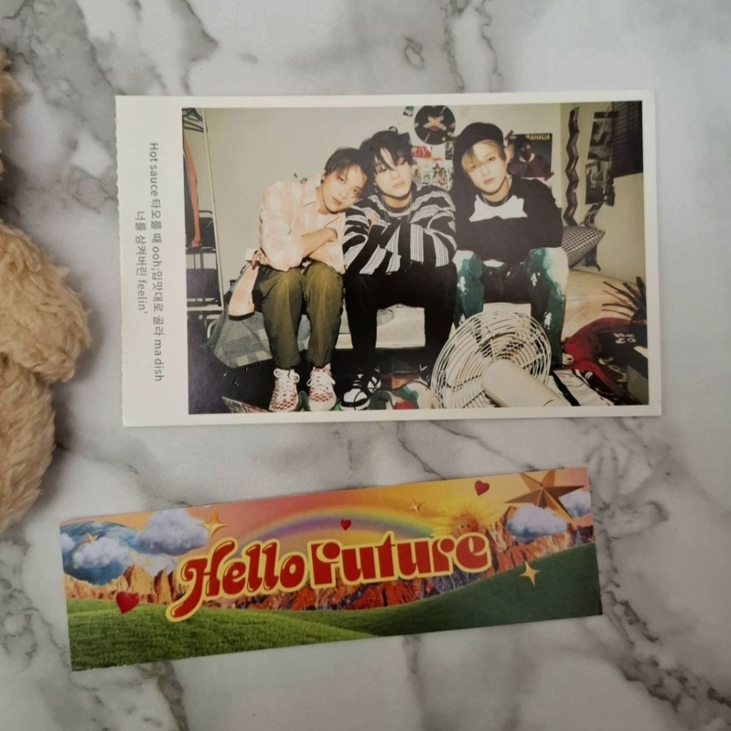POSTCARD NCT DREAM HOT SAUCE + book mark hello future