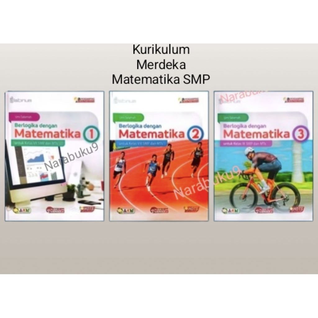 Matematika kelas 7 8 9 Kurikulum Merdeka R1 Platinum tiga serangkai