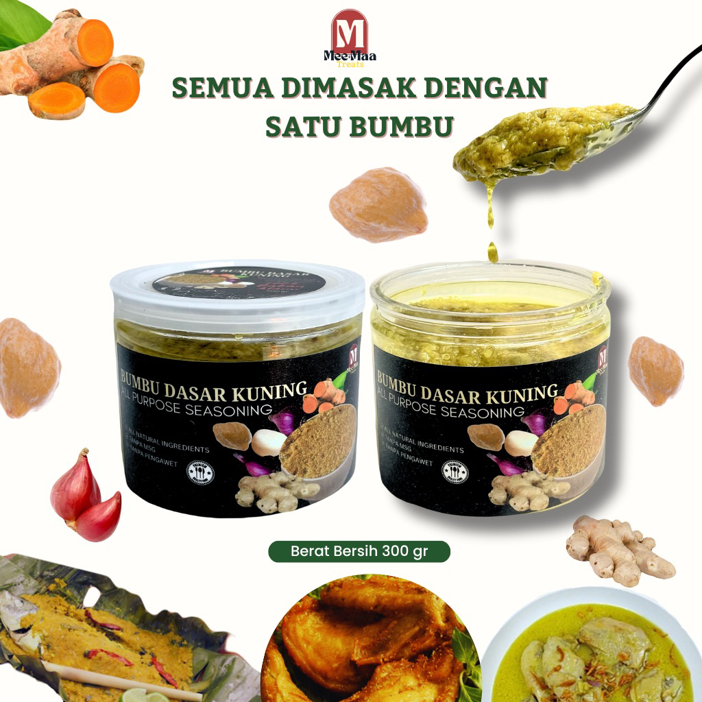

PREMIUM BUMBU DASAR KUNING by Mee & Maa Treats | Bumbu Soto | Bumbu Serbaguna