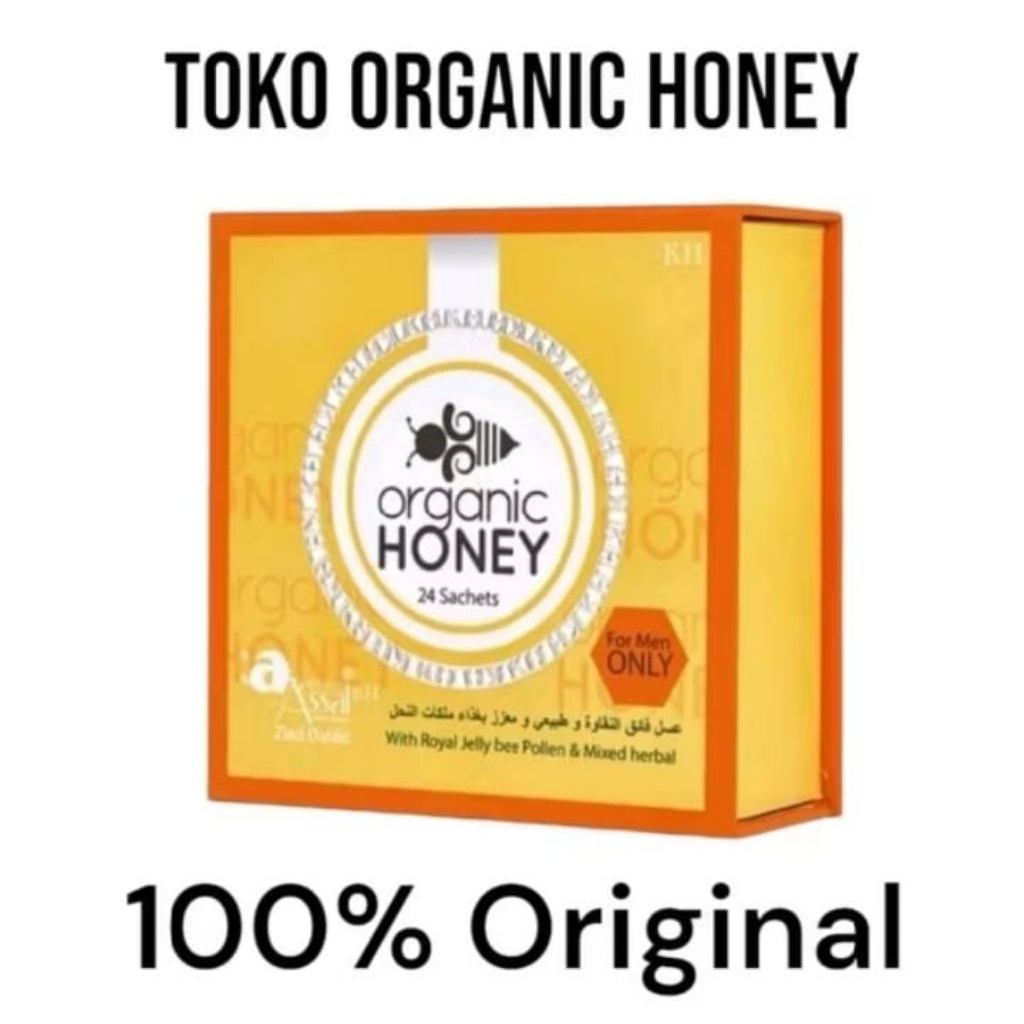 

Organic Honey Sachet Original 1 Box 24 Sachet
