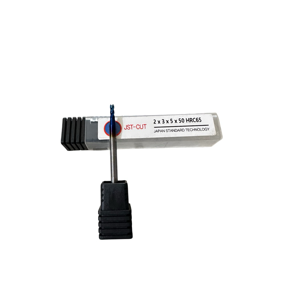 Endmill 2 mm 4Flute HRC65 Made In JAPAN | Endmill Carbide 2 mm HRC65 Baru