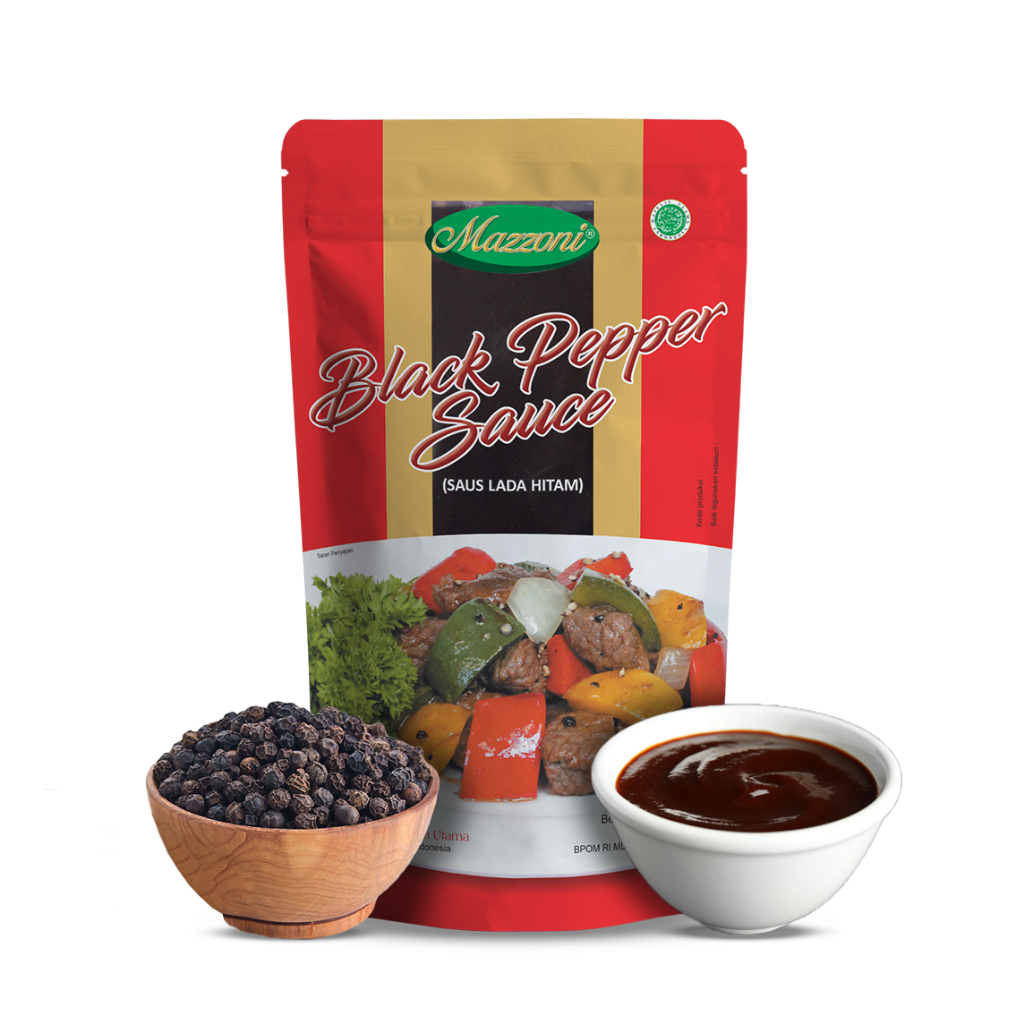 

Mazzoni Black Pepper Sauce 1 Kg