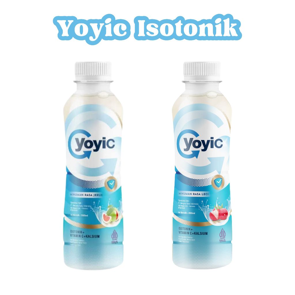 

YOYIC Plus Isotonik 200ml | Minuman Segar Pengganti Ion Tubuh