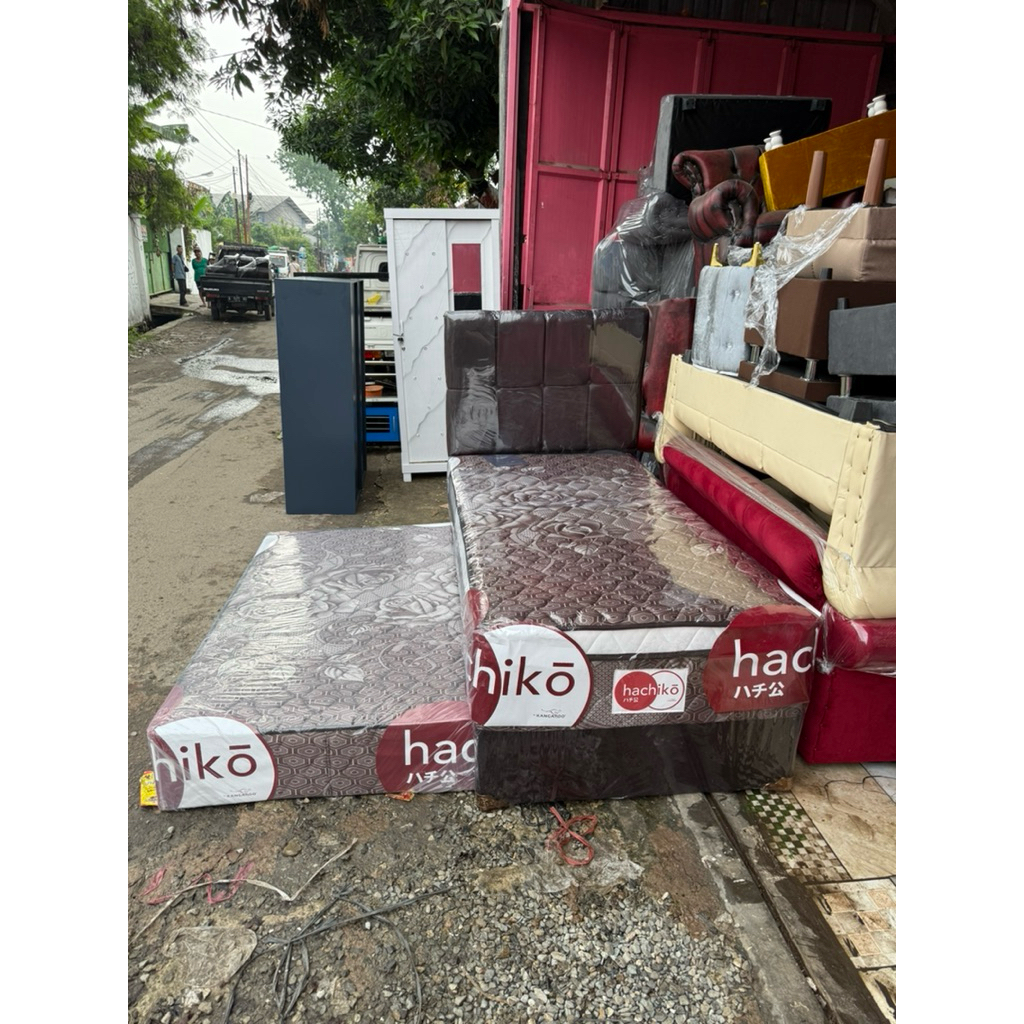 KASUR SORONG HACHIKO Ukuran 120x200 & 100x200 garansi 15 Tahun