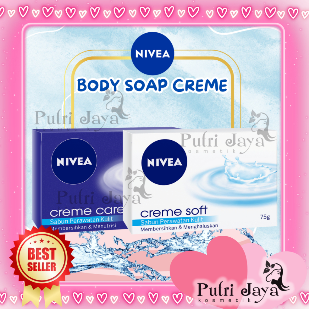 (75gr) Nivea Sabun Batang Creme