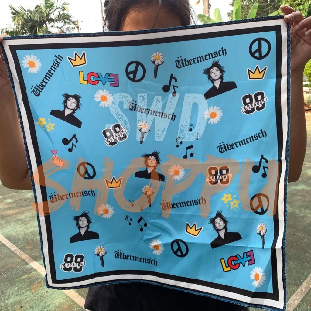 Scarf G Dragon - Bandana/ Ikat Kepala/ Slayer Bang Naga