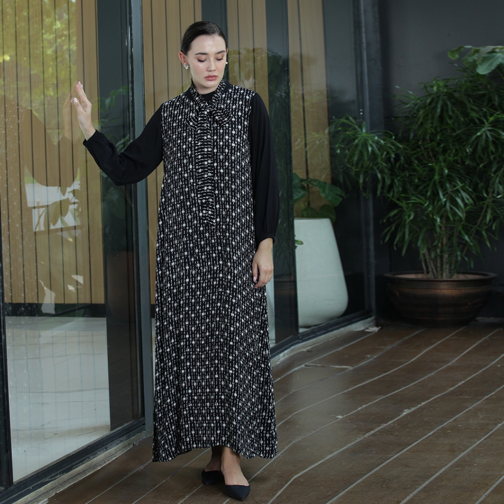 Batik Huza - Dress Gistara - Dress Batik Wanita