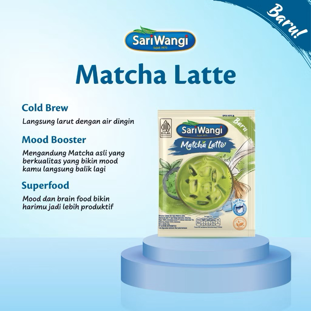 [READY] Sariwangi Matcha Latte /  Sariwangi Earl Grey Milk Tea