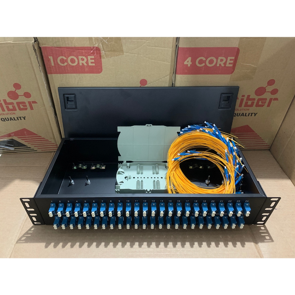 OTB 96 core LC Singlemode komplit pigtail / OTB 96 port LC SM / OTB Fiber Optik / OTB FO